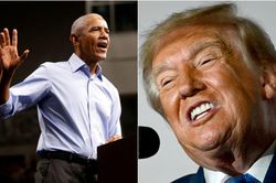 &Ocirc;ng Trump tung đ&ograve;n đ&aacute;p trả Obama sau m&agrave;n mỉa mai Nh&agrave; Trắng