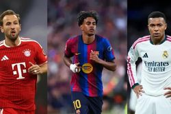 Quả b&oacute;ng v&agrave;ng 2026: Harry Kane, Mbappe hay Yamal sẽ bước l&ecirc;n đỉnh vinh quang?