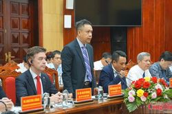 Bộ C&ocirc;ng Thương v&agrave; Ph&aacute;i đo&agrave;n Li&ecirc;n minh Ch&acirc;u &Acirc;u (EU) l&agrave;m việc với tỉnh Quảng Trị