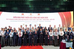 Diễn đ&agrave;n Ph&aacute;t triển bền vững Việt Nam 2026:N&acirc;ng cao tr&aacute;ch nhiệm thực thi quy hoạch