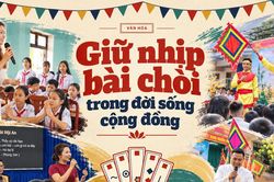 Giữ nhịp b&agrave;i ch&ograve;i trong đời sống cộng đồng