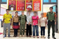 C&ocirc;ng an x&atilde; Bản Lầu kịp thời đưa 3 học sinh bỏ học đi l&agrave;m xa trở về gia đ&igrave;nh an to&agrave;n