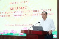 L&agrave;o Cai tổ chức Kỳ thi lựa chọn nh&acirc;n sự giới thiệu ứng cử chức danh B&iacute; thư Tỉnh Đo&agrave;n
