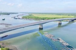 Đường 991B kết nối cảng C&aacute;i M&eacute;p chạy đua nước r&uacute;t để chạm đ&iacute;ch v&agrave;o th&aacute;ng 12