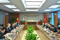 Tăng cường hợp t&aacute;c Việt Nam - Đức trong c&ocirc;ng nghiệp, năng lượng v&agrave; ph&aacute;t triển hạ tầng