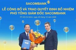 Sacombank bổ nhiệm th&ecirc;m một ph&oacute; tổng gi&aacute;m đốc