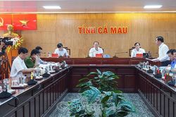 Thường trực Ban Chỉ đạo ph&ograve;ng, chống tham nhũng, l&atilde;ng ph&iacute;, ti&ecirc;u cực tỉnh C&agrave; Mau họp đ&aacute;nh gi&aacute; c&ocirc;ng t&aacute;c th&aacute;ng 10/2026