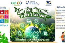 IUH gắn nghiên cứu kinh tế tuần hoàn với các mục tiêu SDGs