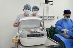 BVTW Huế ứng dụng c&ocirc;ng nghệ bảo quản tạng lập kỳ t&iacute;ch gh&eacute;p thận