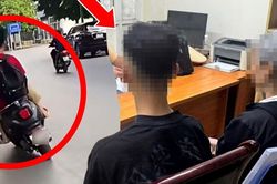 Hai học sinh 15 tuổi lạng l&aacute;ch tr&ecirc;n phố, người mẹ bị phạt 9 triệu đồng