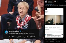 H&agrave; An Huy bất ngờ viral quốc tế khi 'chung thuyền' với fan 'đu OTP' Jung Kook - V BTS
