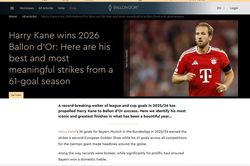 Sự cố của Quả bóng vàng 2026