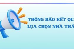 C&ocirc;ng ty Cổ phần Kinh doanh than Miền Bắc - Vinacomin th&ocirc;ng b&aacute;o kết quả lựa chọn nh&agrave; thầu