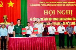 Tăng cường giữ vững an ninh trật tự khu vực bi&ecirc;n giới biển