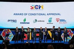 Dự &aacute;n xuất khẩu điện Việt Nam - Malaysia - Singapore đạt dấu mốc quan trọng tại SIEW 2026