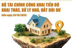 Infographics: Cả nước c&ograve;n 10.403 cơ sở nh&agrave;, đất d&ocirc;i dư chưa ho&agrave;n th&agrave;nh xử l&yacute;