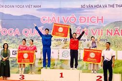 Giải Vô địch Yoga quốc gia lần VIII năm 2026- Khánh Hòa đạt 30 huy chương
