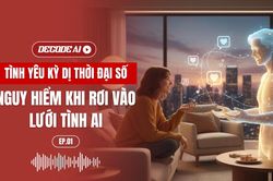 T&igrave;nh y&ecirc;u kỳ dị thời đại số: Nguy hiểm khi rơi v&agrave;o lưới t&igrave;nh AI