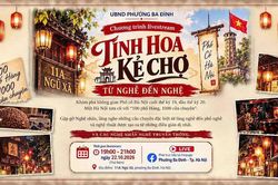 Khi phố nghề 'lên sóng'