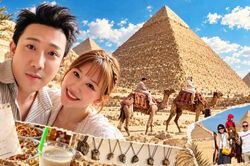 Theo chân sao Việt đến Ai Cập - miền đất của các Pharaoh