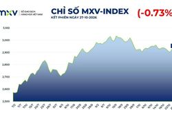 Chỉ số MXV-Index rời vùng 2.900 điểm