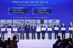 10 thành viên đầu tiên cam kết huy động vốn tỷ USD tại TP.HCM