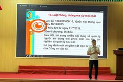 Nâng cao khả năng phối hợp, trợ giúp pháp lý về ma túy