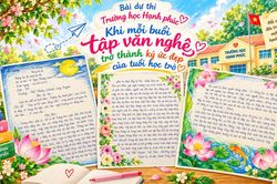 Nơi bão giông dừng lại sau cánh cổng trường