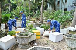 Vùng Cảnh sát biển 4 tích cực phòng, chống sốt xuất huyết trên địa bàn đặc khu Phú Quốc