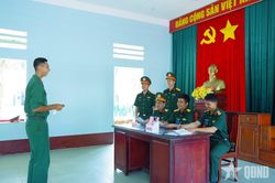 Sư đoàn 9 kiểm tra nhận thức chính trị