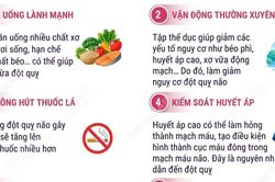 Ngày thế giới phòng chống đột quỵ 29/10: Thay đổi lối sống giúp ngăn ngừa đột quỵ