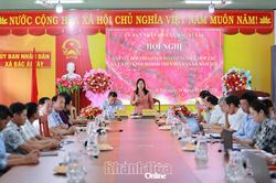 Xã Bác Ái Tây đối thoại với doanh nghiệp, hợp tác xã và hộ kinh doanh