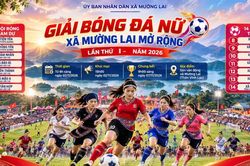 Mường Lai sẵn sàng cho Giải bóng đá nữ mở rộng lần thứ I năm 2026