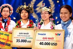 25 mùa Đường lên đỉnh Olympia chỉ có 4 nữ quán quân, họ là ai?