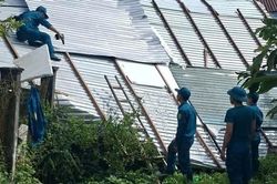 An Giang: Mưa dông quét qua 8 xã, thiệt hại hơn 1,4 tỷ đồng