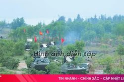 Hà Tĩnh tổ chức thực binh bắn đạn thật trong diễn tập khu vực phòng thủ