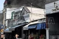 Hỏa hoạn tại khu dân cư ở Châu Đốc, 6 hộ dân thiệt hại về tài sản