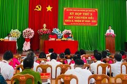 Kỳ họp thứ 3 HĐND phường Quy Nhơn Nam thông qua 5 nghị quyết quan trọng