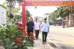 Bắc Quang xây dựng tuyến phố xanh, sạch, đẹp