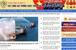Thay đổi tên miền Trang thông tin điện tử Cục Cảnh sát PCCC và CNCH