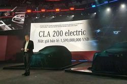 [GALLERY] Mercedes-Benz CLA 200 electric vừa ra mắt Việt Nam, từ 1,59 tỷ đồng