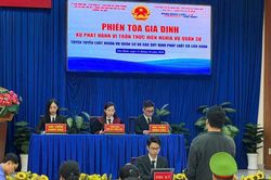 Phiên tòa giả định xét xử thanh niên trốn tránh nghĩa vụ quân sự