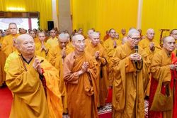 Ban Trị sự GHPGVN tỉnh Đắk Lắk và các phái đoàn viếng tang Trưởng lão Hòa thượng Thích Đồng Tiến