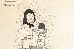 Bộ ảnh 'Bà và cháu' gây xúc động ngày 8/3
