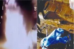 Rùng mình clip đánh ghen thiêu sống tình địch trên phố