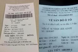 Sốt mạng hóa đơn gửi xe 'cắt cổ' ở Nội Bài, TSN