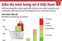 Siêu thị mini bùng nổ ở Việt Nam