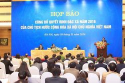 14 người mang quốc tịch nước ngoài được Chủ tịch nước đặc xá