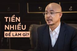 Sau phát biểu dậy sóng của ông Đặng Lê Nguyên Vũ, đã xuất hiện bài hát 'Tiền nhiều để làm gì?'