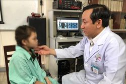 Phẫu thuật khối u lớn trong hốc mũi cho bé gái 10 tuổi